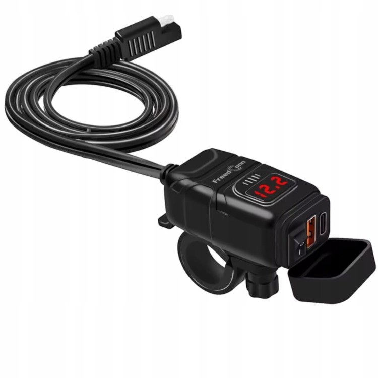 LADOWARKA-MOTOCYKL-2x-USB-QC3-0-SZYBKIE-LADOWANIE-Samochodowa-Laptop-USB-C-Numer-katalogowy-producenta-MC1N-PD.jpg